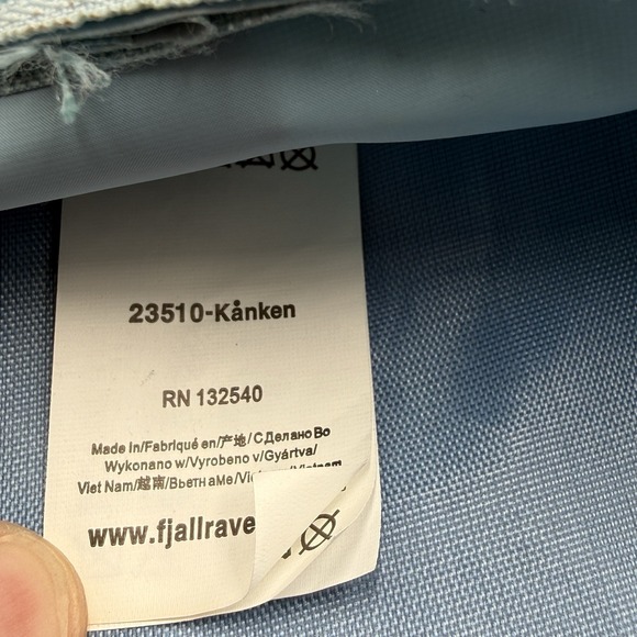 Fjallraven Kanken Classic Backpack Royal Blue 16L Travel School Bag Daypack - Picture 8 of 8